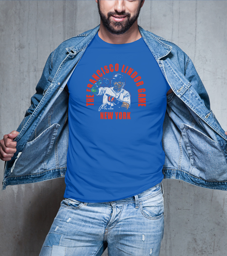 The Francisco Lindor Game New York Playoffs T-Shirt