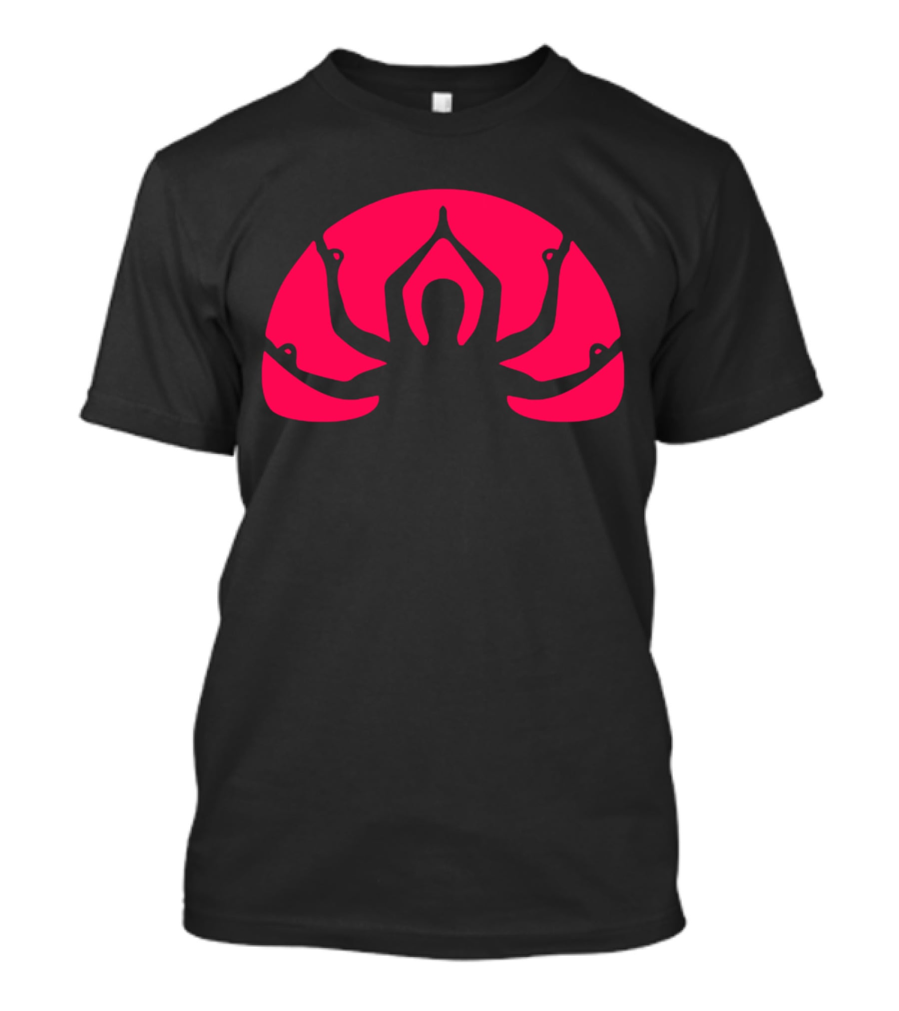 Duality Meditation Pose Mandala Yoga Fashion Trends T-Shirt