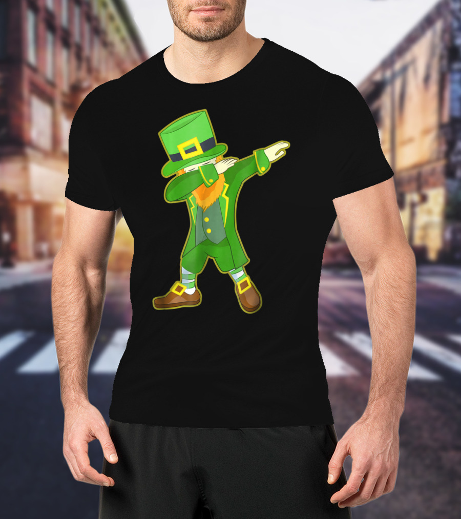 Dabbing Leprechaun St. Patrick's Day T-Shirt