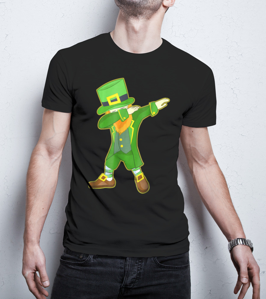 Dabbing Leprechaun St. Patrick's Day T-Shirt