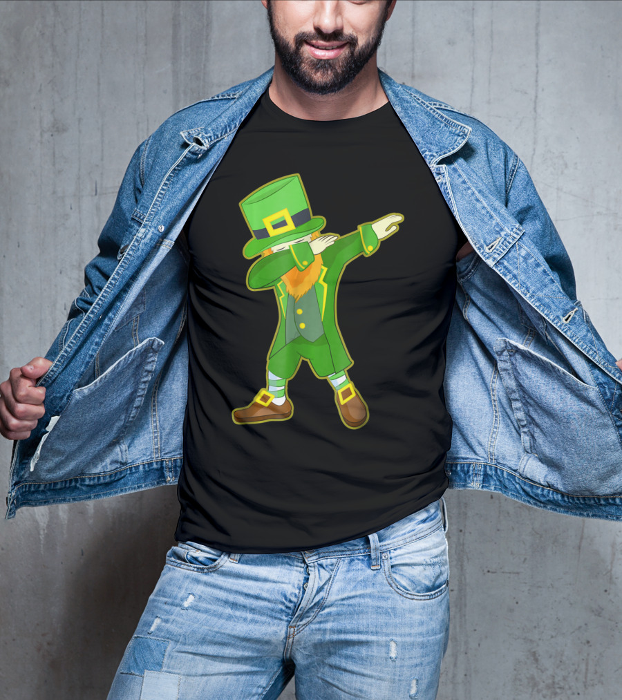 Dabbing Leprechaun St. Patrick's Day T-Shirt