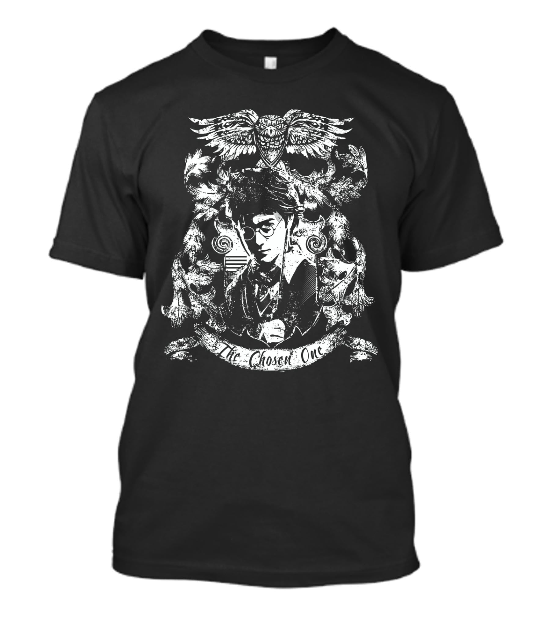 Owl The Chosen One Heraldic Crest T-Shirt