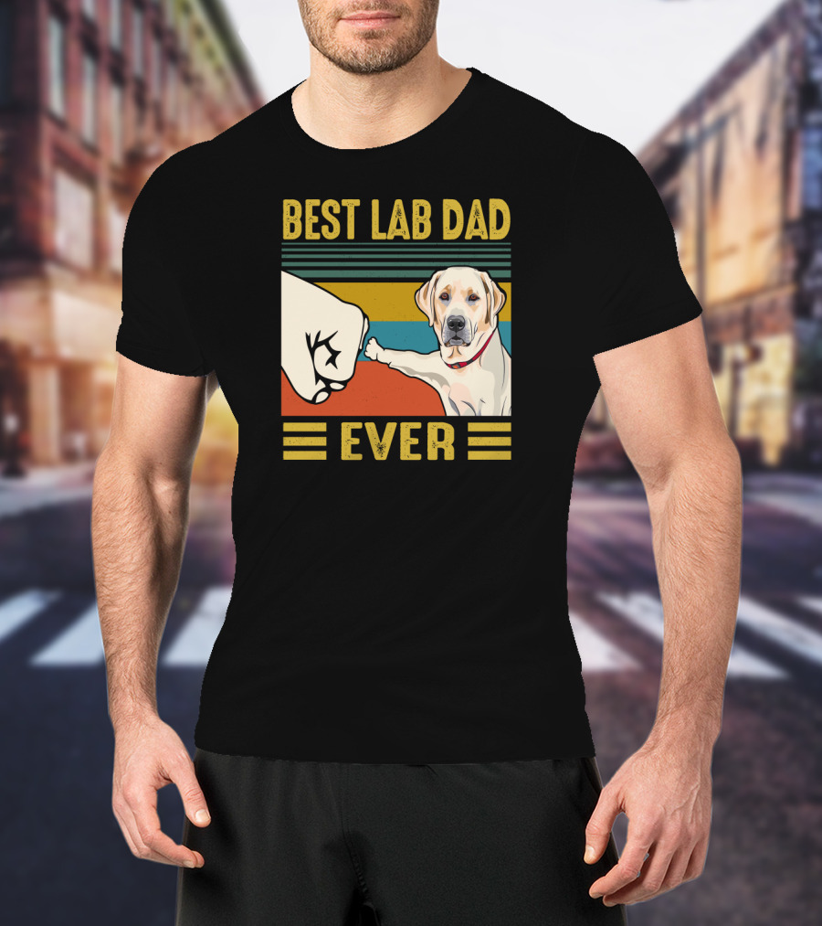 Best Lab Dad Ever T-Shirt