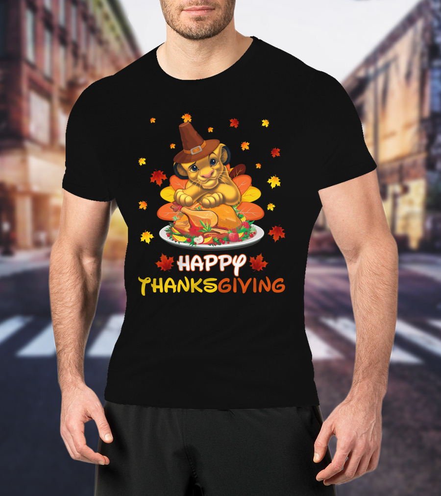 Happy Thanksgiving Lion King T-Shirt