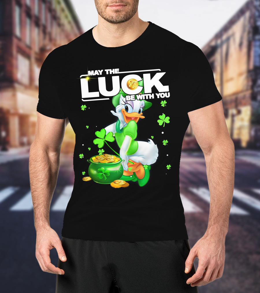May The Luck Be With You Daisy Duck Luck T-Shirt