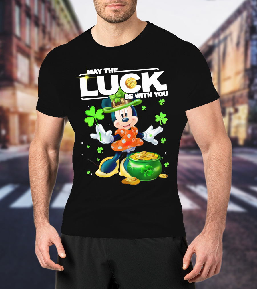 May The Luck Be With You Minnie Luck T-Shirt