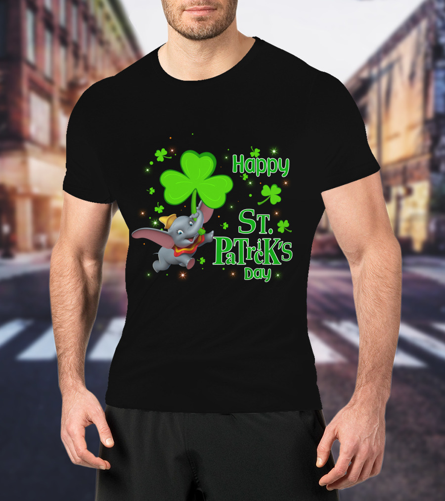 Happy St. Patrick's Day Dumbo T-Shirt