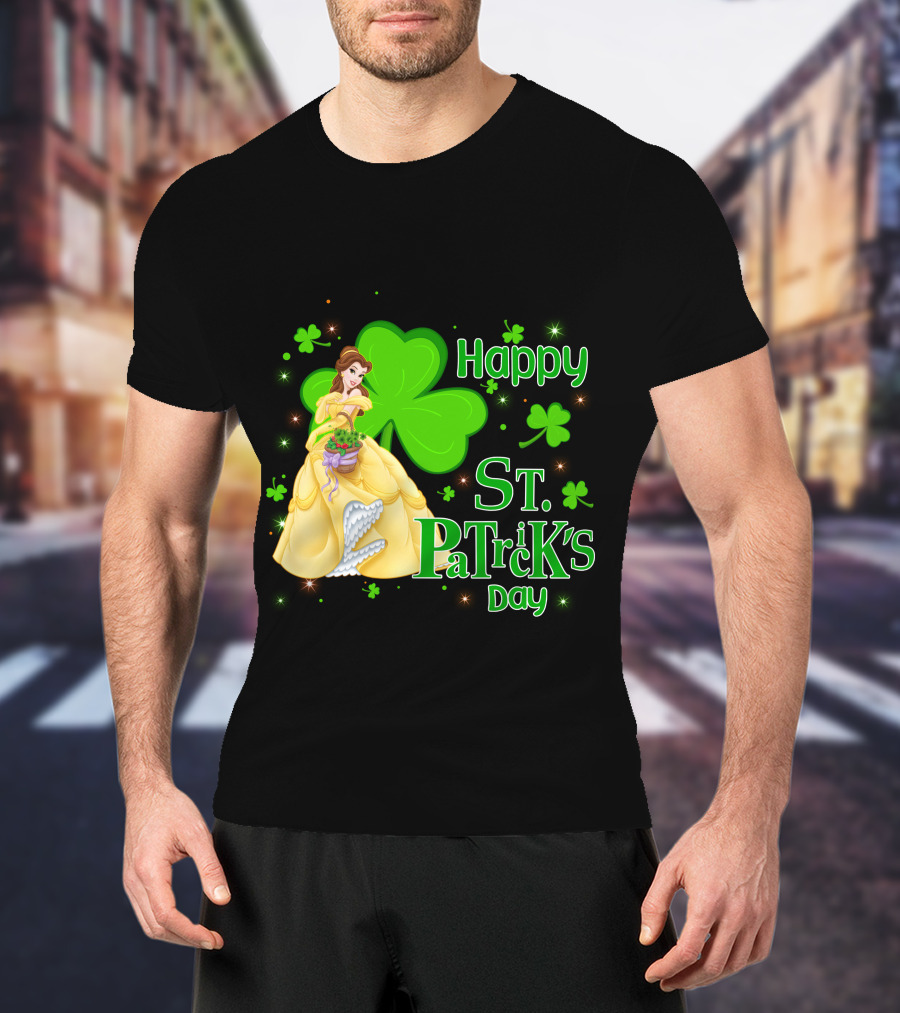 Happy St. Patrick's Day Belle Clover T-Shirt