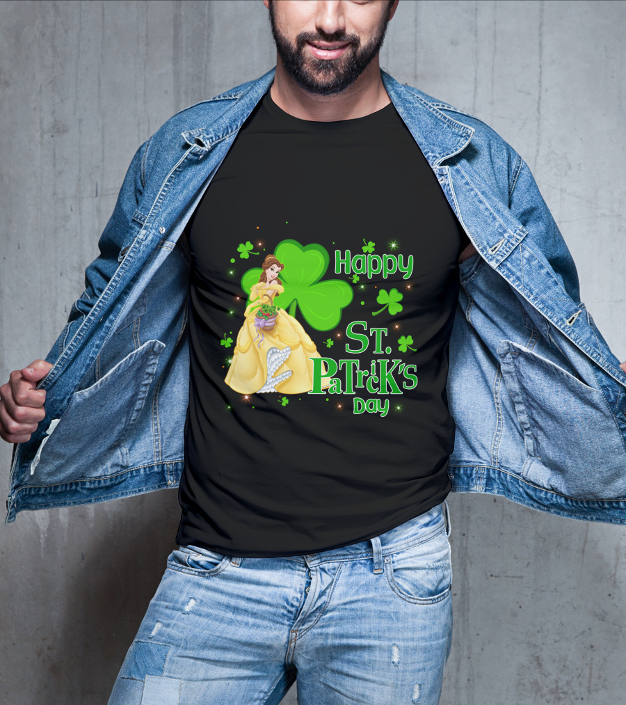 Happy St. Patrick's Day Belle Clover T-Shirt