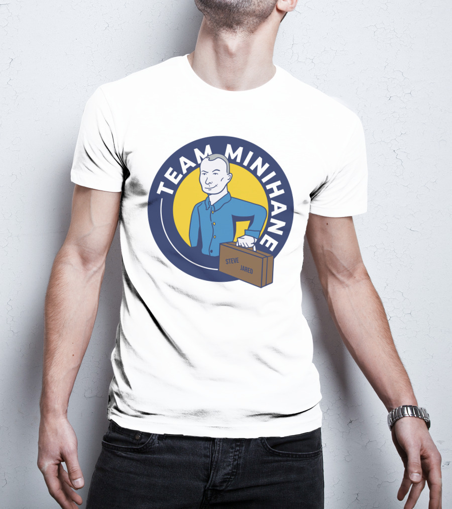 Team Minihane Steve Jared Retro T-Shirt