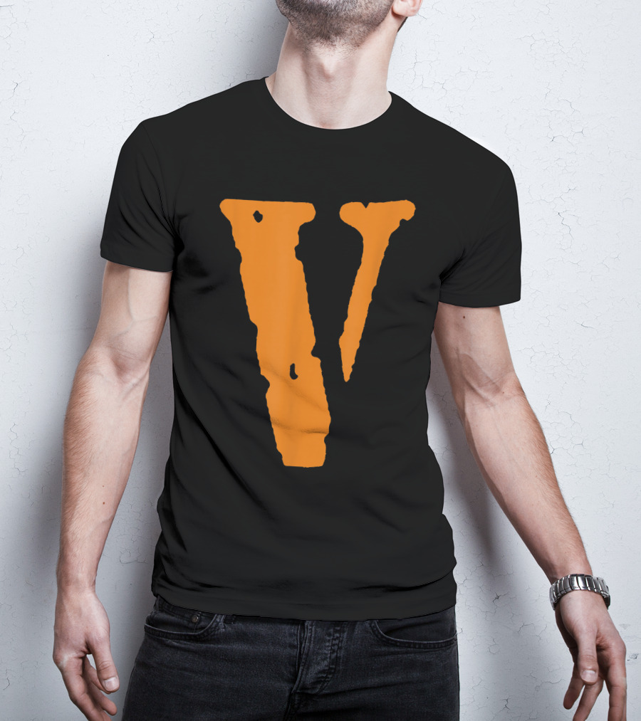 Orange V Icon V.LONE Branding T-Shirt