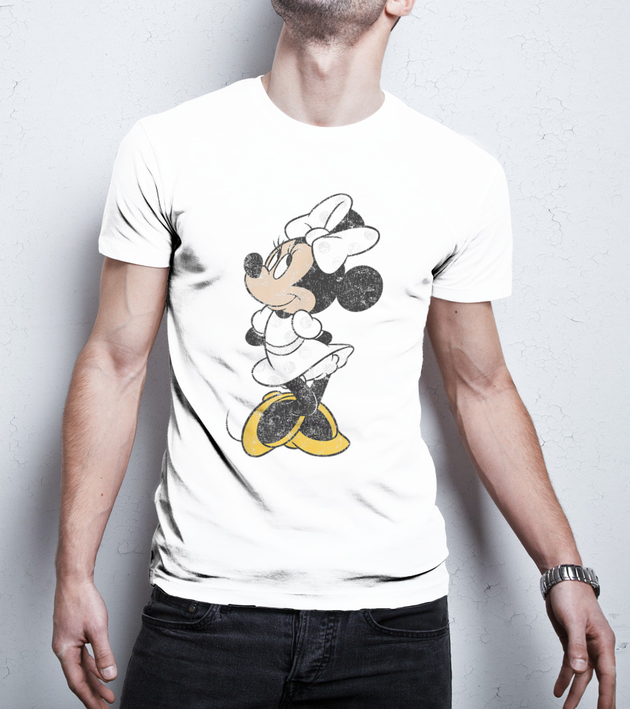 Disney Mickey And Friends Minnie Mouse Vintage Look T-Shirt