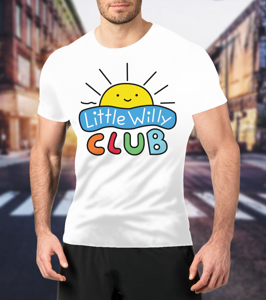 Little Willy Club Sunshine Happiness T-Shirt