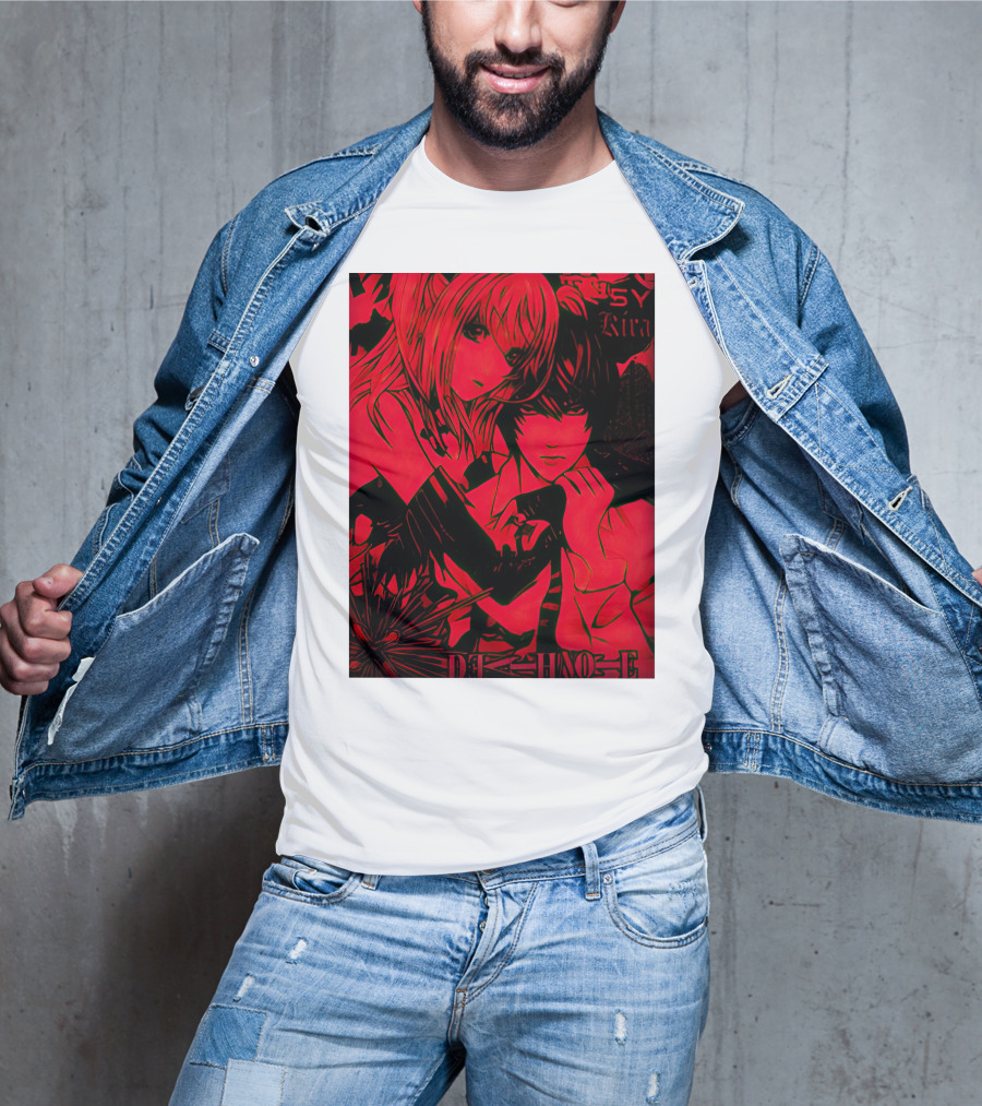 DEATH NOTE Misa Kira Gloom Tomb Shop T-Shirt