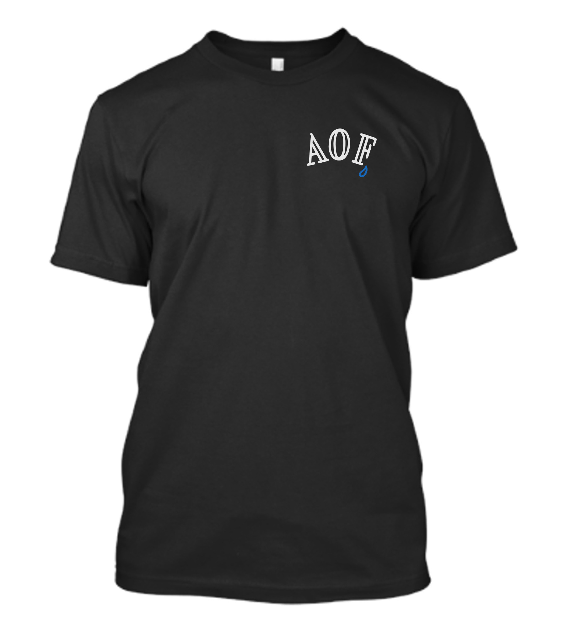 AOF Blue Teardrop Alexisonfire Merch T-Shirt