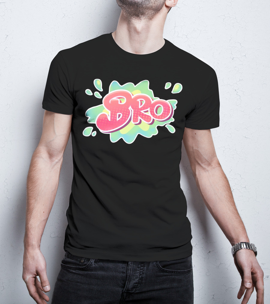 Bro Beckbrojack Merch Splash T-Shirt