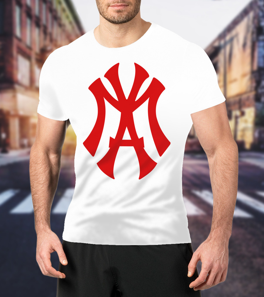 Young Astro Monogram Yankees T-Shirt