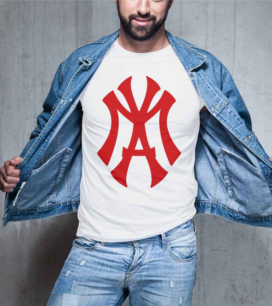 Young Astro Monogram Yankees T-Shirt