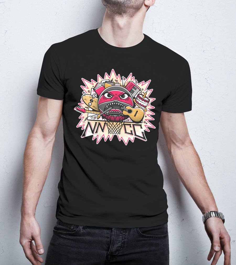 NNNGG Lem Lemm Basketball Guitar Music Elements T-Shirt