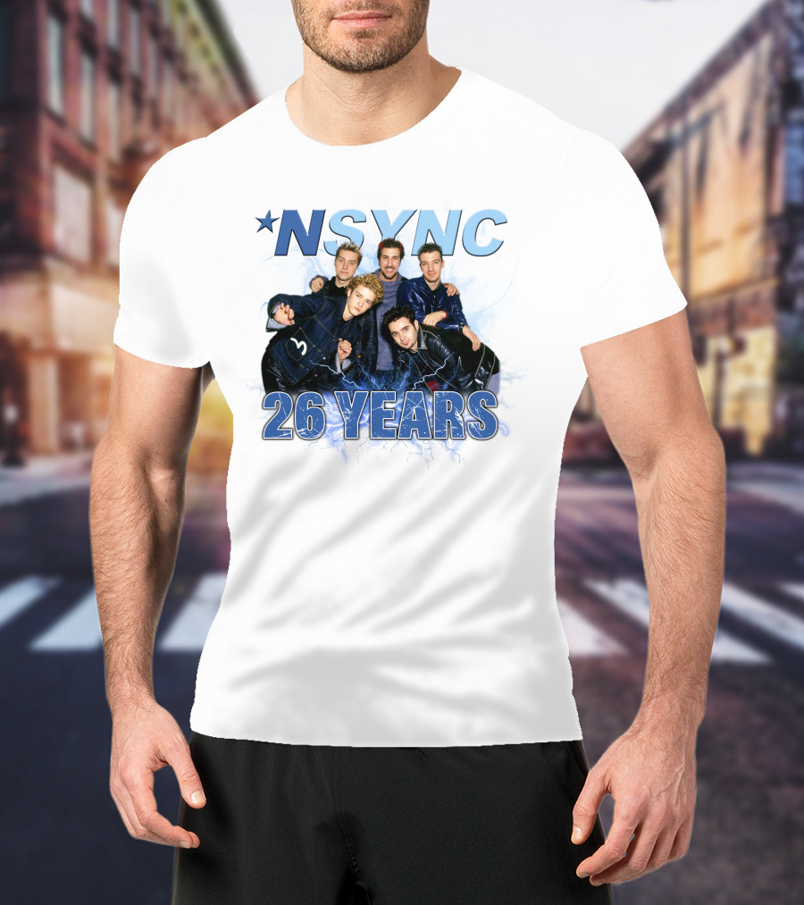 NSYNC 26 Years Old Navy T-Shirt