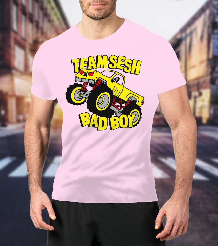 TEAMSESH BAD BOY Monster Truck T-Shirt