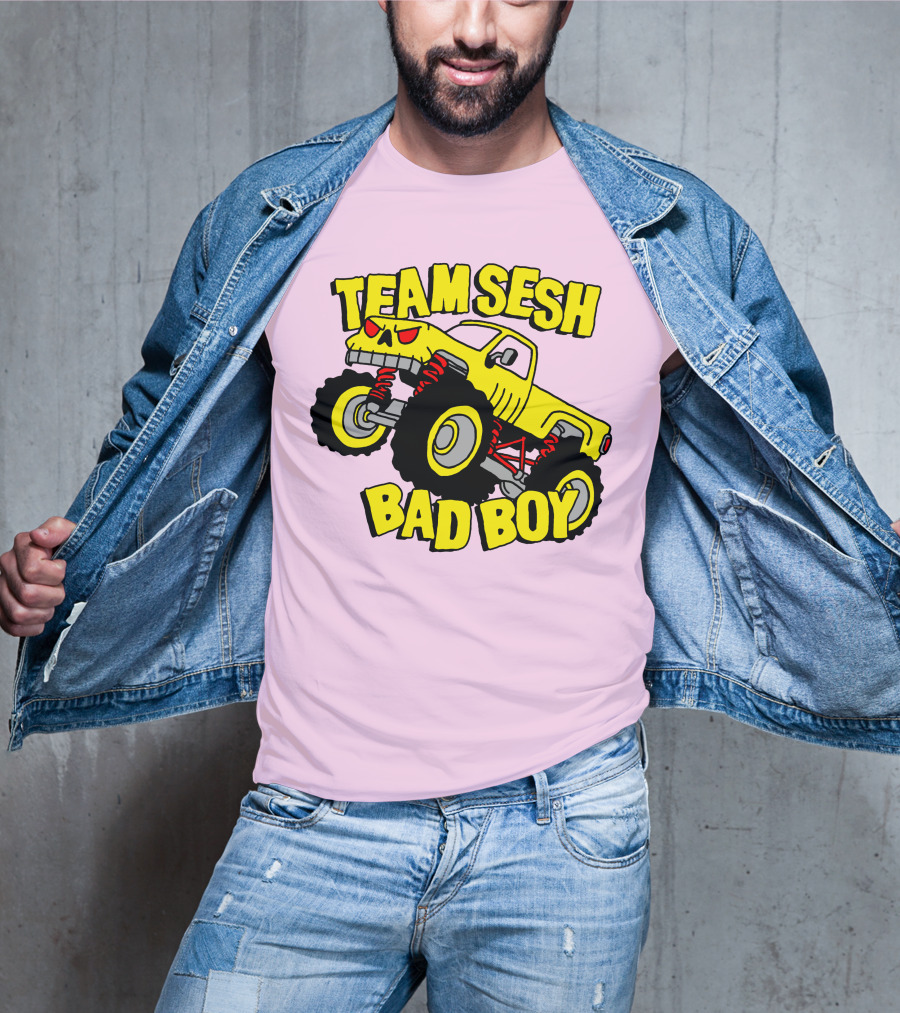 TEAMSESH BAD BOY Monster Truck T-Shirt