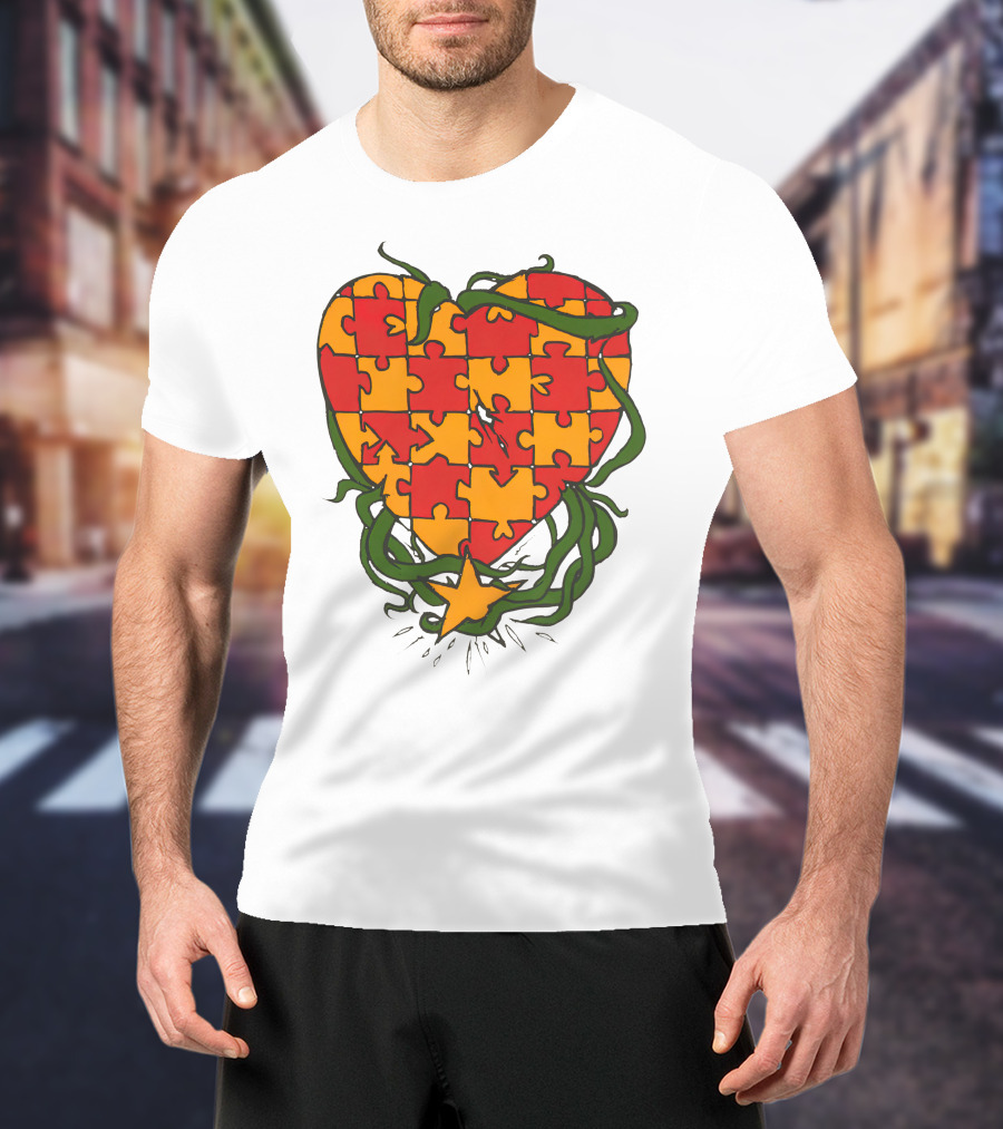 Gallery Dept Heart Puzzle And Vine T-Shirt