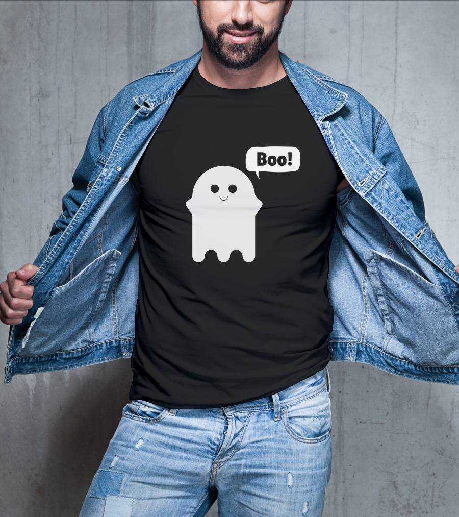 Cute Smiley Ghost Boo Edition T-Shirt