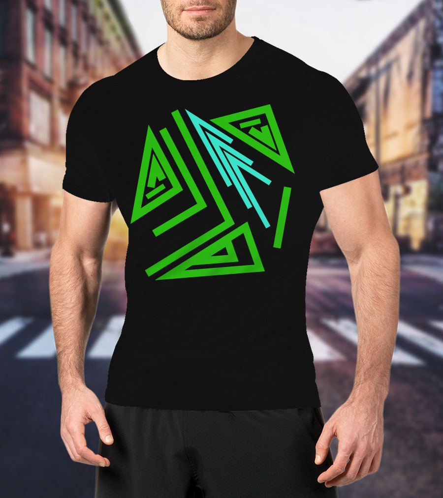 Mystical Geometry Alchemy Symbol And Magic Runes Sign T-Shirt