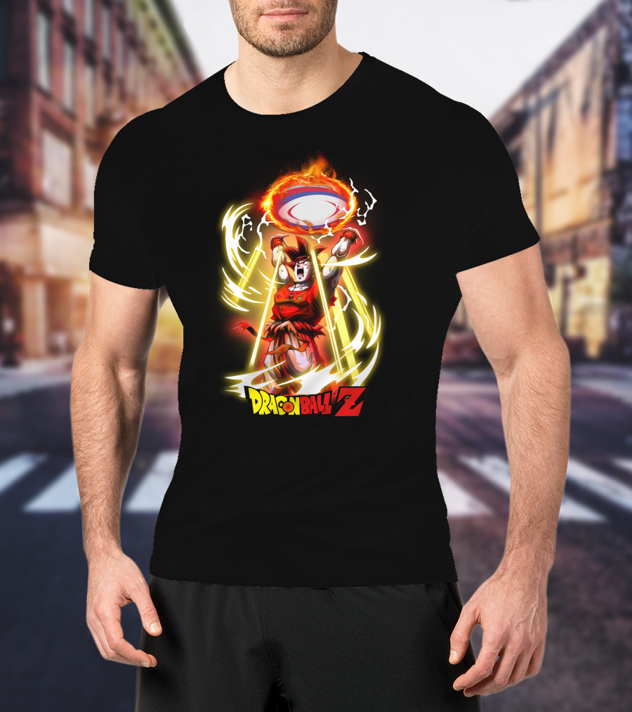 Dragon Ball Z Goku Spirit Bomb NRL Fans T-Shirt