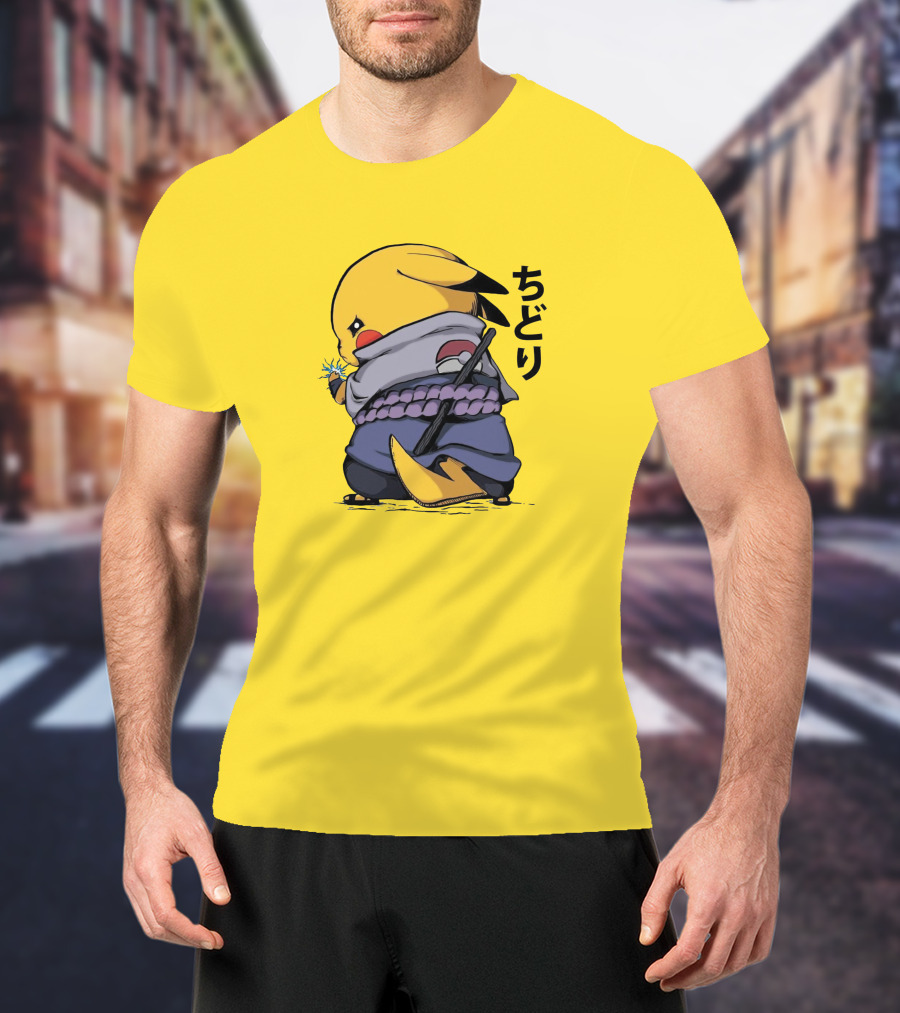 Pika Chidori Ninja Mashup For Fans T-Shirt