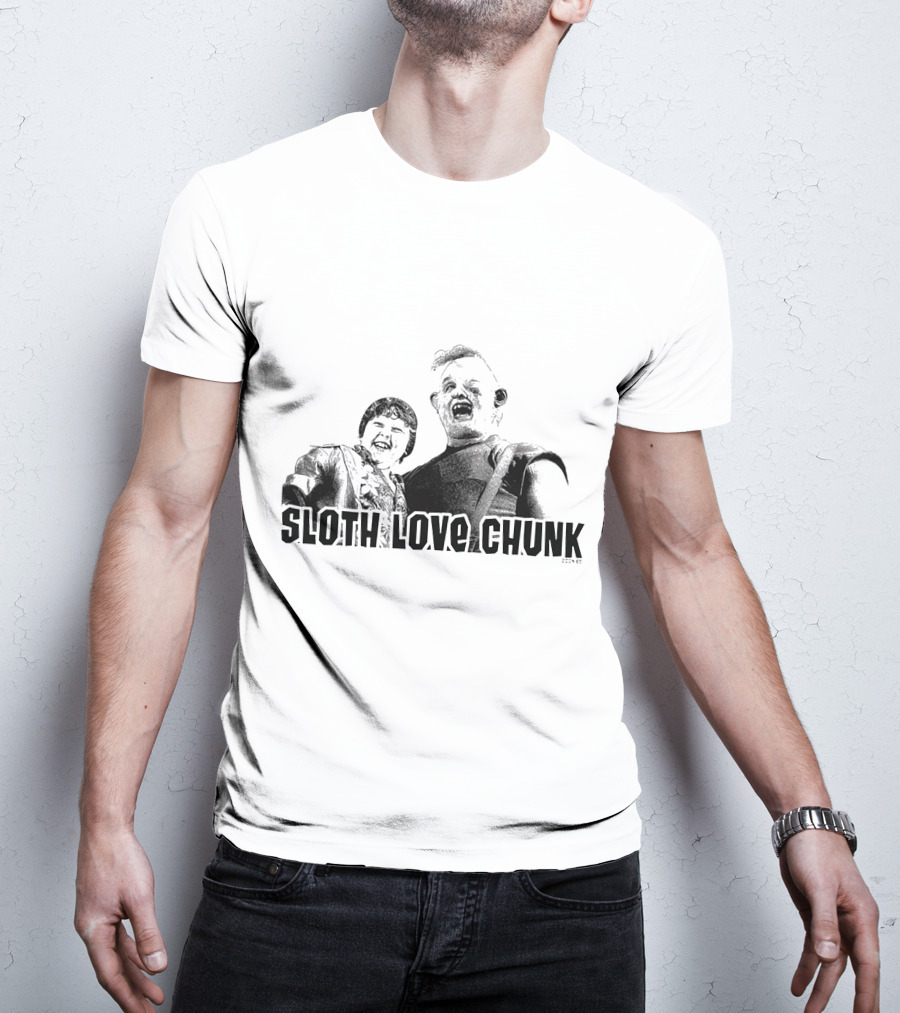Sloth Love Chunk The Goonies Movie Characters T-Shirt