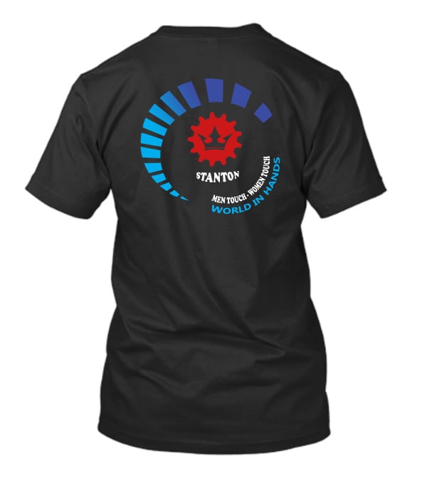 STANTON Men Touch Women Touch World In Hands T-Shirt