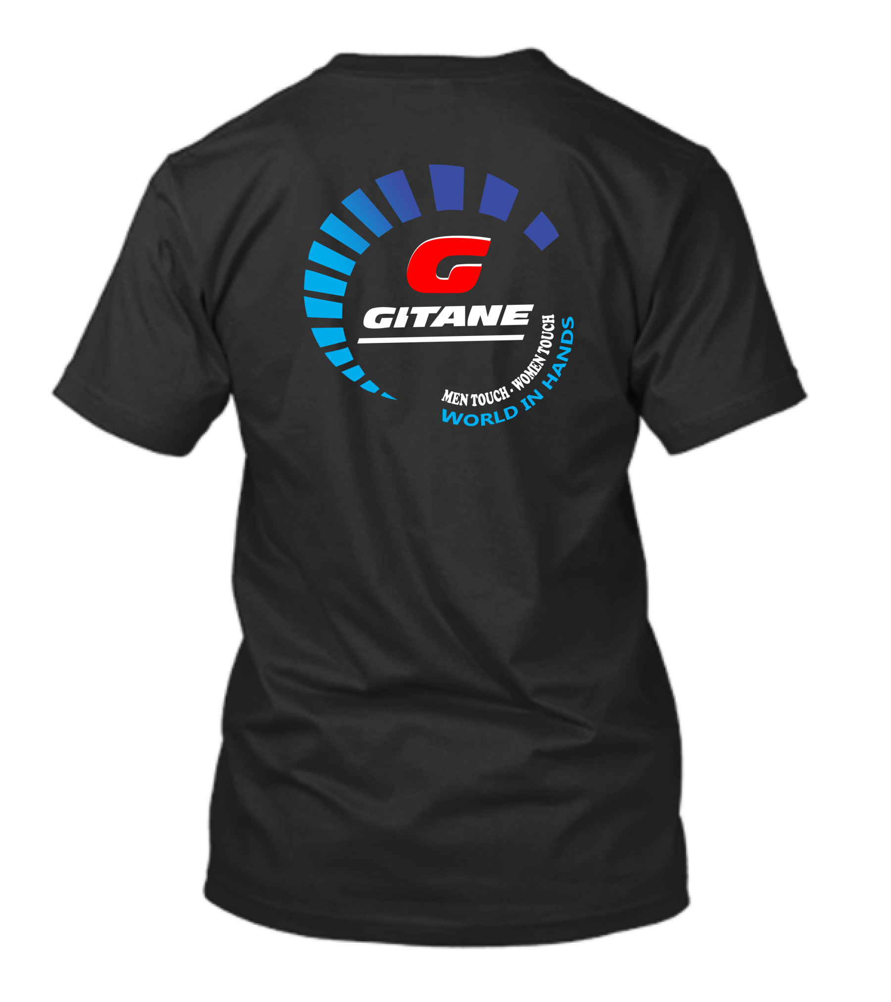 GITANE Men Touch Women Touch World In Hands T-Shirt