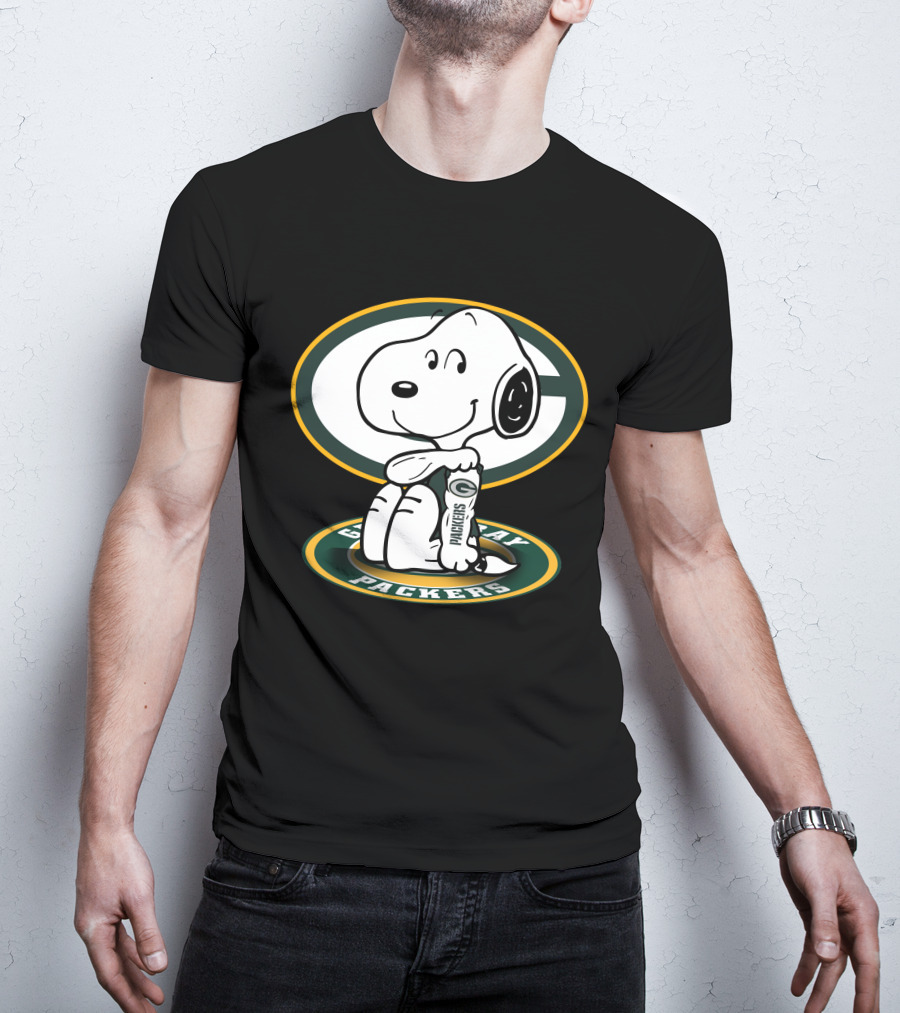 Snoopy Green Bay Packers T-Shirt
