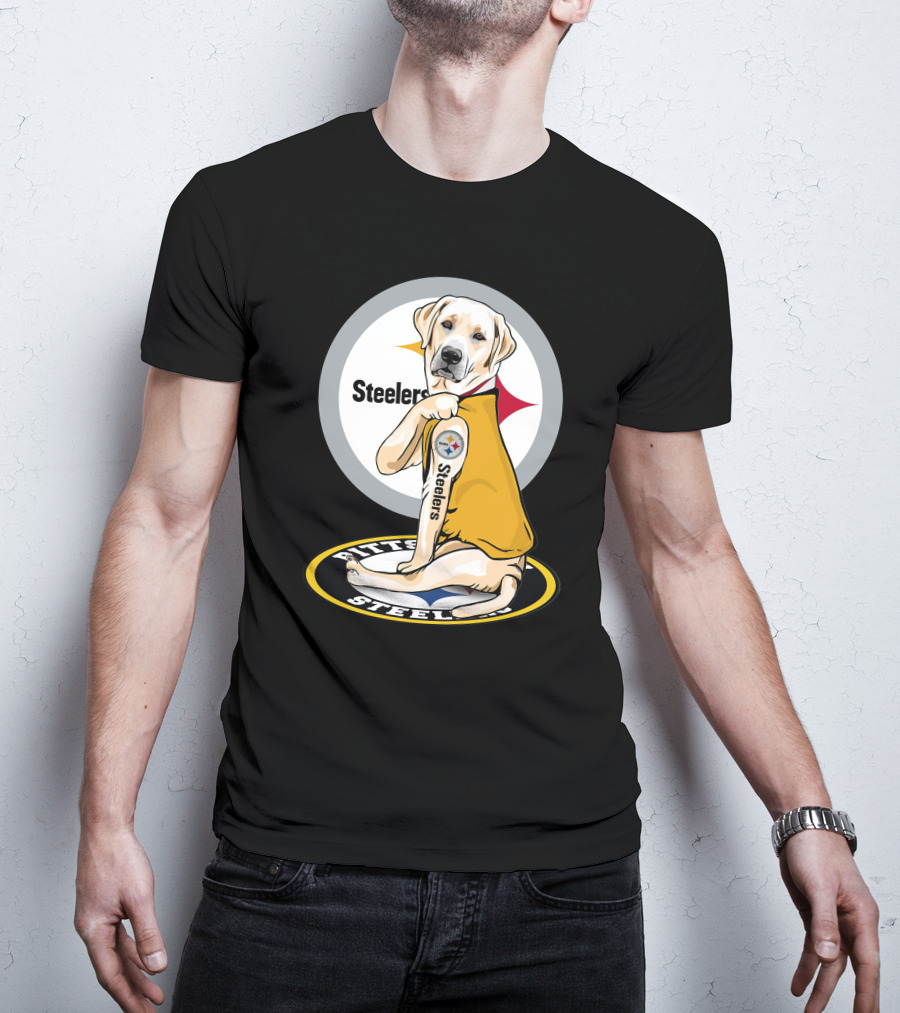 Steelers Labrador NFL Fan T-Shirt