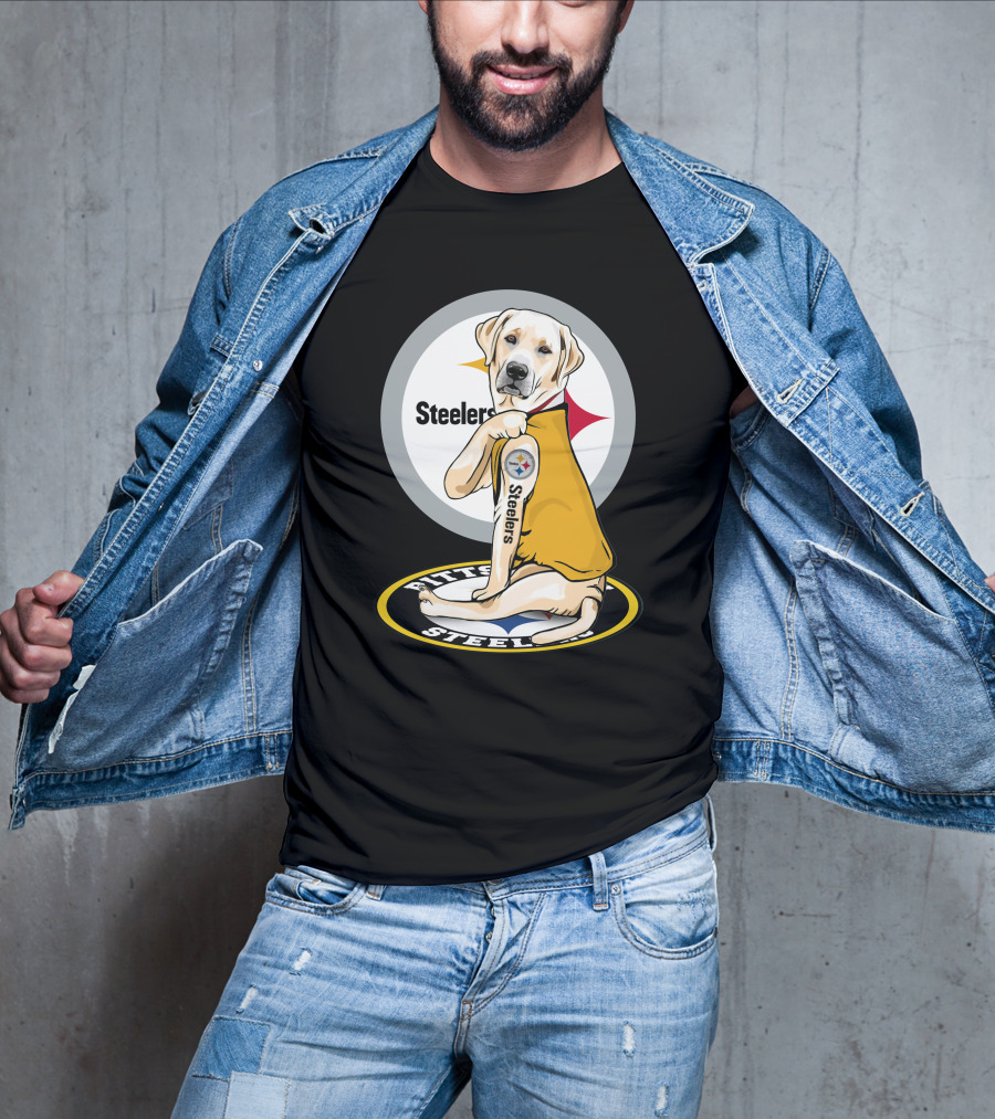 Steelers Labrador NFL Fan T-Shirt
