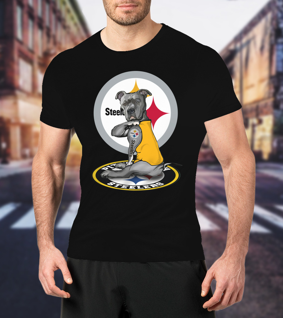 Steelers Pitbull NFL Fan T-Shirt