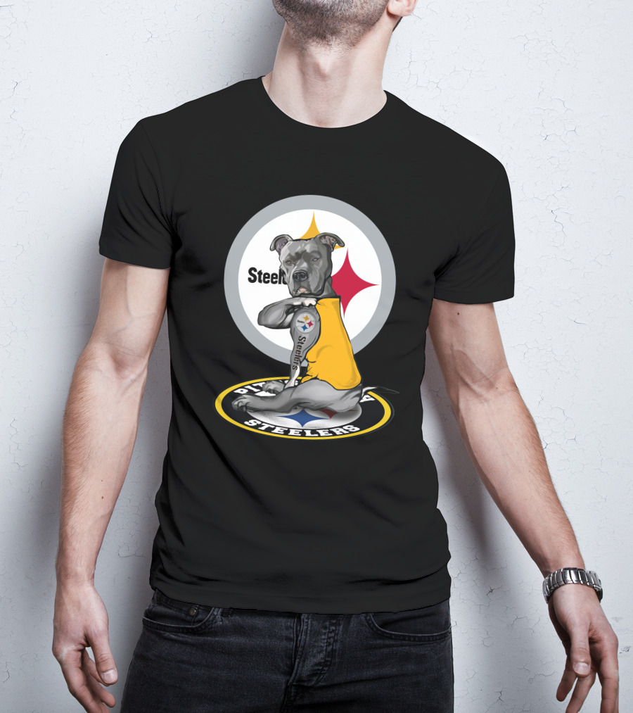 Steelers Pitbull NFL Fan T-Shirt