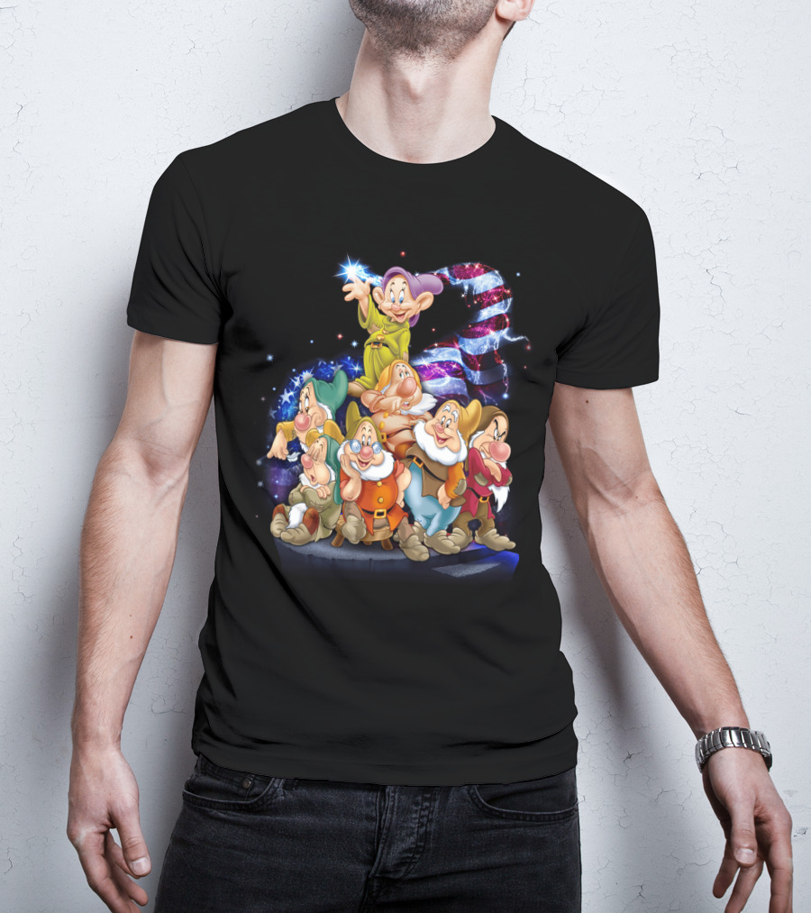 7 Dwarfs Patriotic July Celebration T-Shirt