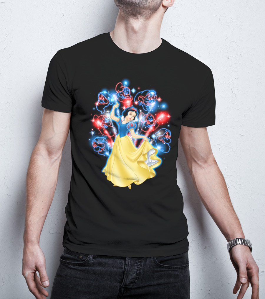Snow White And Genie Firework Extravaganza T-Shirt