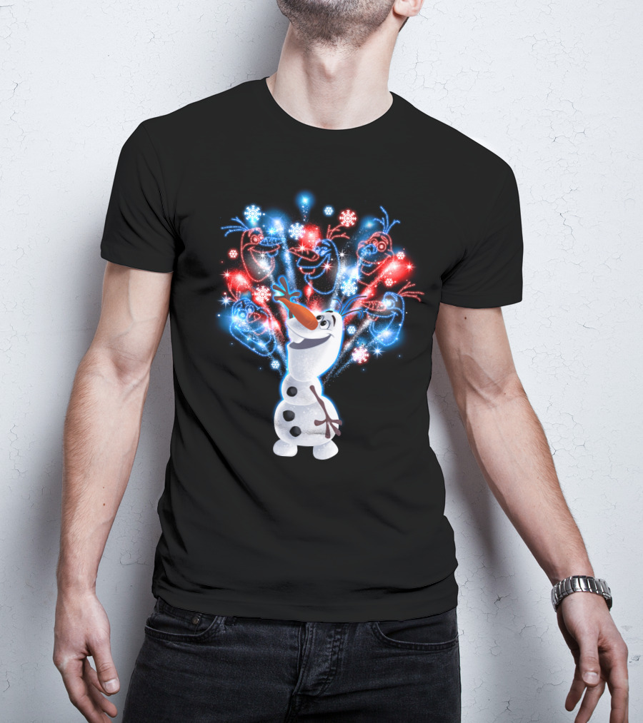 Olaf Festive Firework T-Shirt