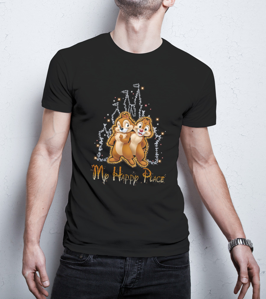 Chip N Dale My Happy Place T-Shirt