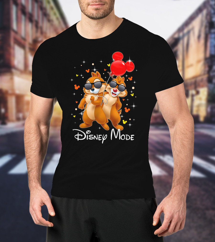 Disney Mode Chip And Dale Balloon Fun T-Shirt
