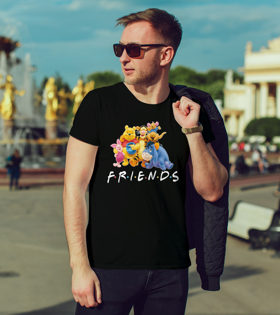 FRIENDS Winner The Pooh Characters With Classic T-Shirt