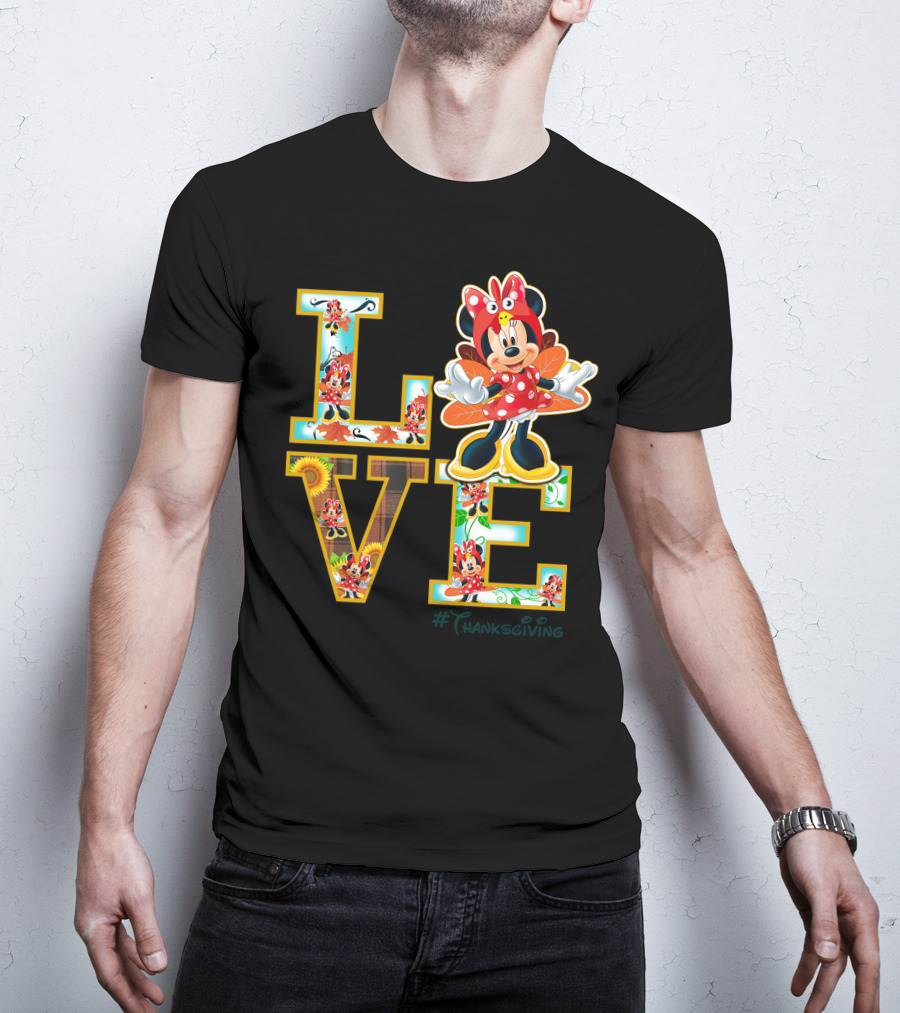 LOVE Minnie Thanksgiving T-Shirt