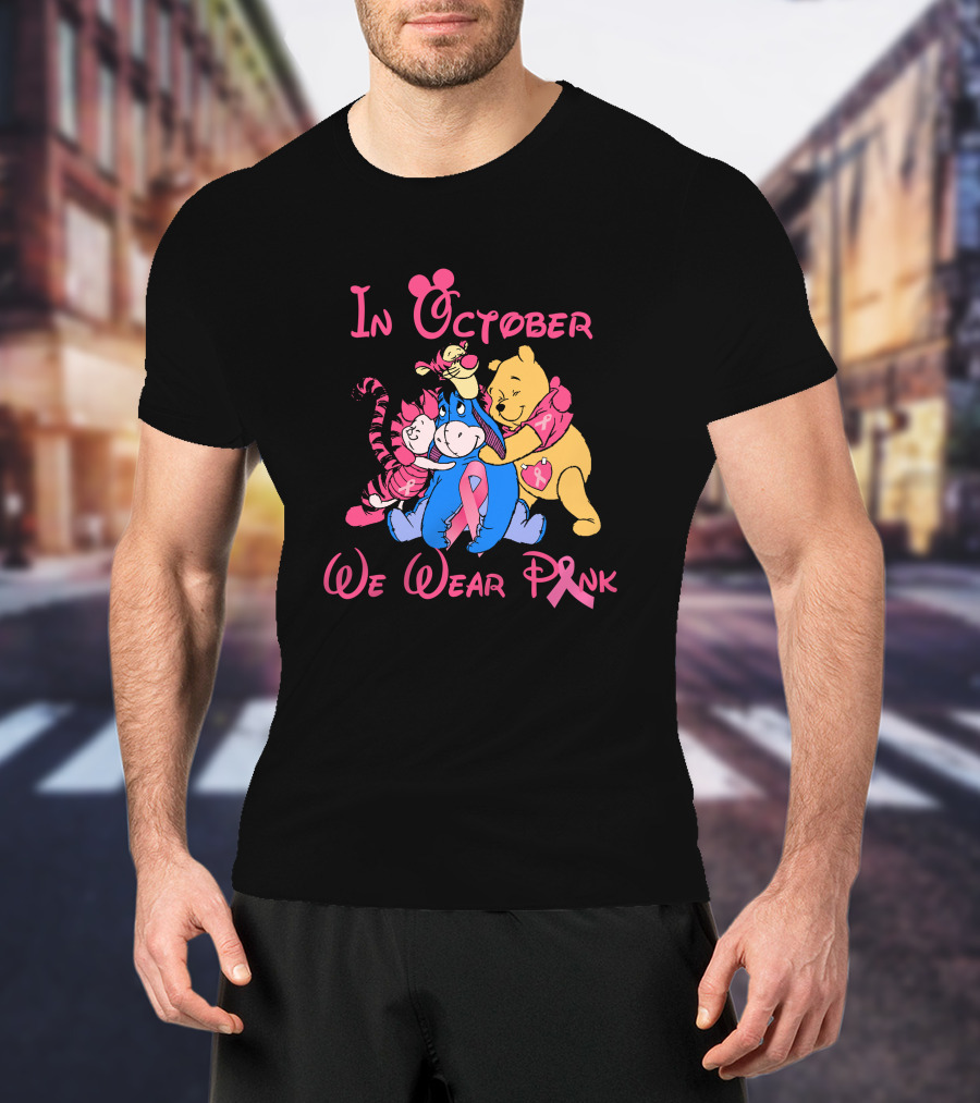 In October We Wear Pink EY And Friends T-Shirt