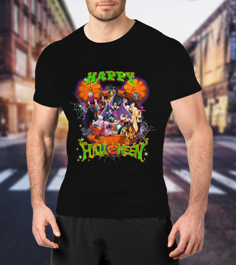 VILL Happy Halloween Villains T-Shirt