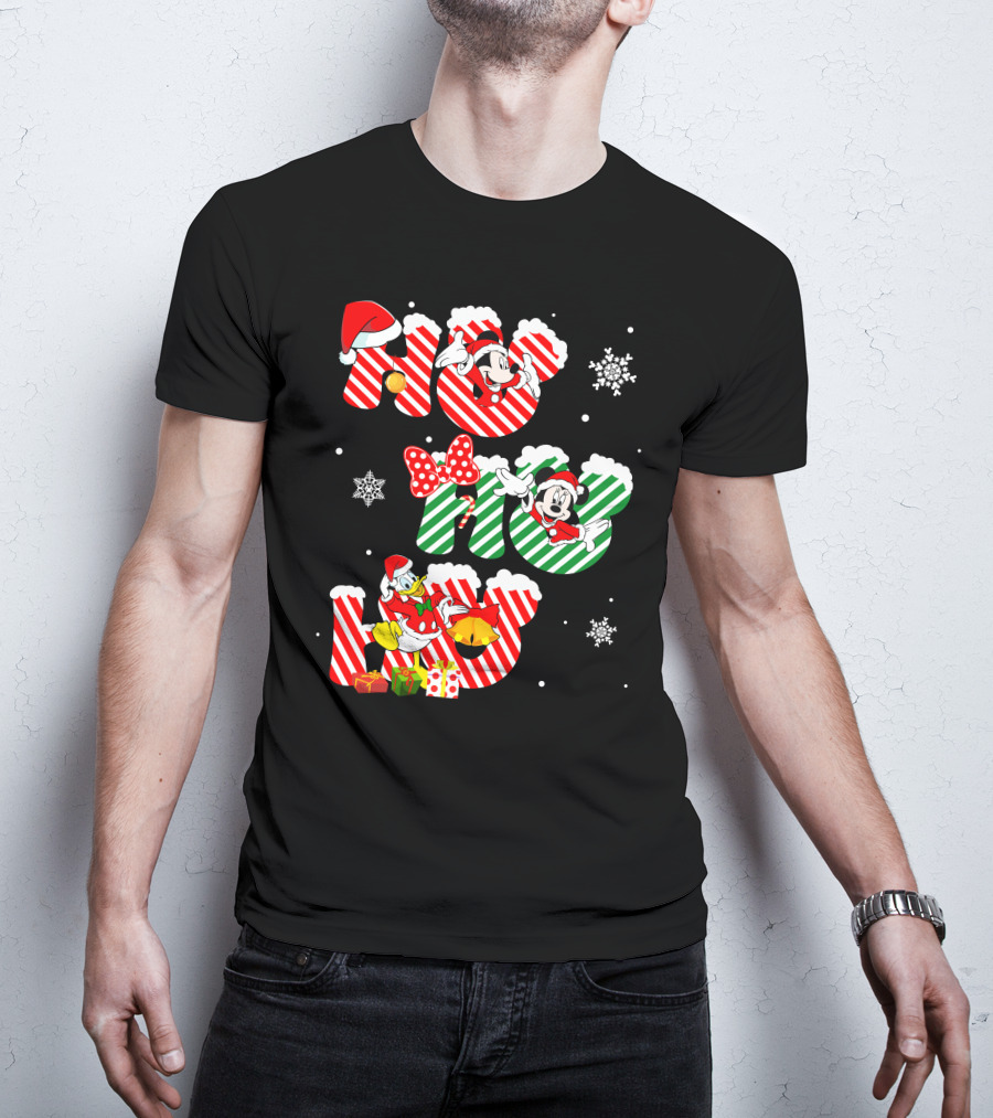 MK And DN Christmas Ho Ho Ho Holiday Fun T-Shirt