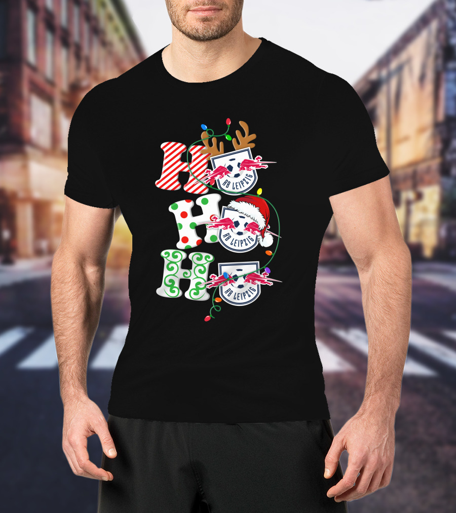 RB Leipzig HoHoHo Christmas Holiday Soccer T-Shirt